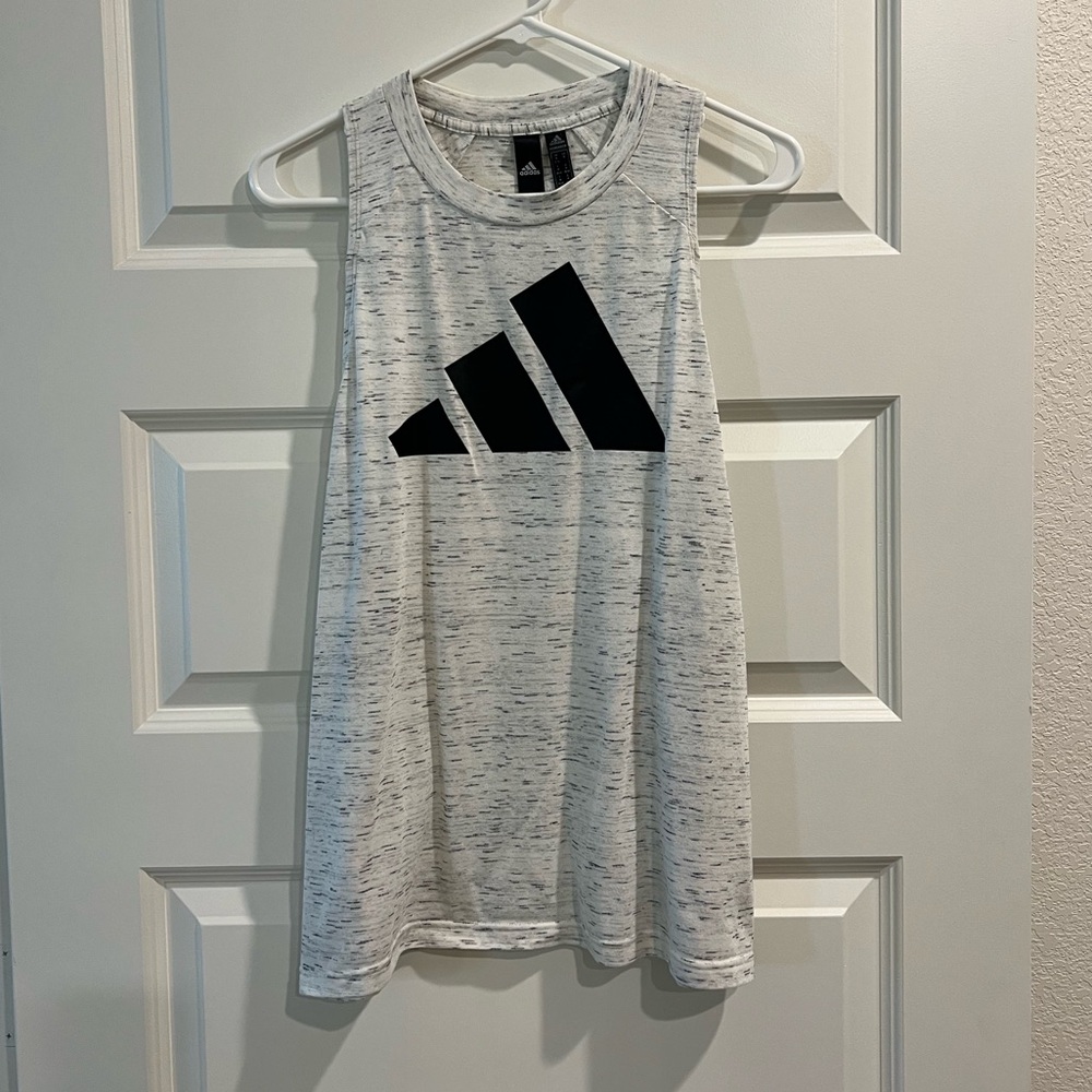 Adidas Gray Sleeveless Top